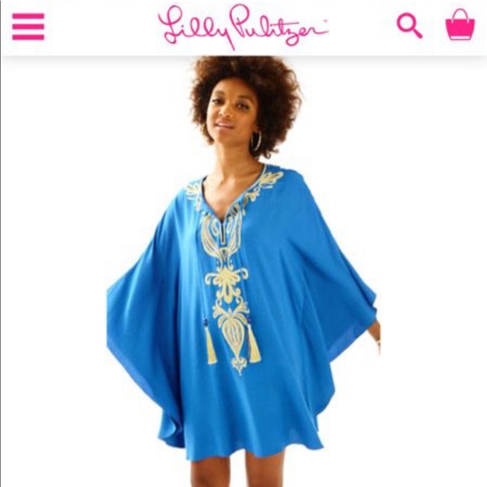 Lilly Pulitzer's blue dress NWT, Size S/M